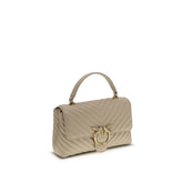 Beige Calf Leather Bos Taurus Wallet